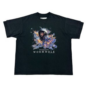 画像: DAIRIKU/Movie "WORMHOLE" Swtching Tee（Black）［プリントT-25秋冬］
