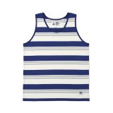 画像: CHALLENGER/BORDER TANK TOP（BLUE/WHITE）［ボーダータンクトップ-25春夏］