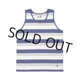 画像: CHALLENGER/BORDER TANK TOP（BLUE/WHITE）［ボーダータンクトップ-25春夏］