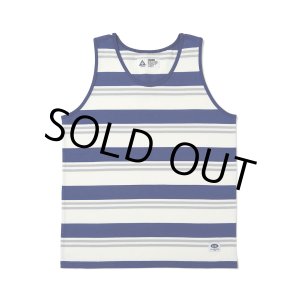 画像: CHALLENGER/BORDER TANK TOP（BLUE/WHITE）［ボーダータンクトップ-25春夏］