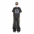 画像2: DAIRIKU/Movie "WORMHOLE" Swtching Tee（Black）［プリントT-25秋冬］ (2)