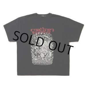 画像: ANTIDOTE BUYERS CLUB/Fade Wash S/S Tee（Grim Reaper）（Black）