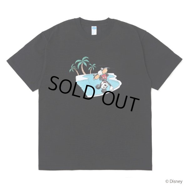 MICKEY MOUSE HAND PLANT TEE【BLACK】｜CHALLENGER｜MELTING