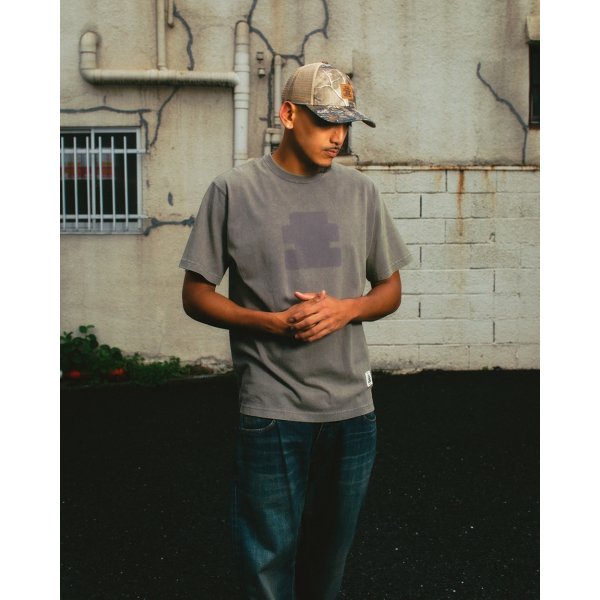 画像3: BlackEyePatch/OG SHAPE WASHED TEE（CHARCOAL） (3)