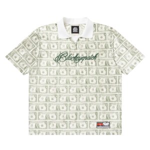 画像: BlackEyePatch/DOLLAR BILL PATTERNED S/S GAMESHIRT（MULTI）