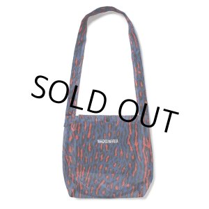 画像: WACKO MARIA/SPEAK EASY / LEOPARD MESH SHOULDER BAG（BLUE）［レオパードメッシュショルダーバッグ-25春夏］