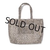 画像: WACKO MARIA/SPEAK EASY / LEOPARD MESH TOTE BAG（BEIGE）［レオパードメッシュトートバッグ-25春夏］