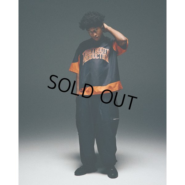 画像3: TIGHTBOOTH/SEERSUCKER CARGO BALLOON PANTS（Black）［シアサッカーカーゴバルーンパンツ-25夏］ (3)