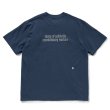 画像2: RATS/CIRCLE POCKET TEE BACK PRINT（NAVY）［プリントポケT-25春夏］ (2)