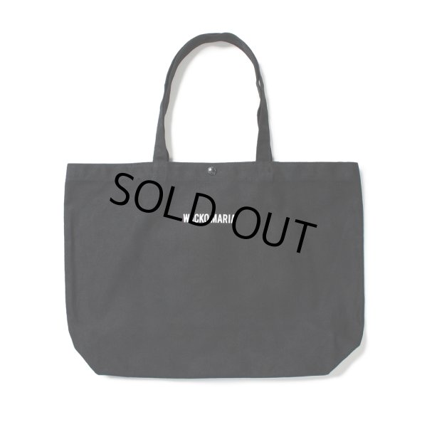画像1: WACKO MARIA/SPEAK EASY / TOTE BAG（BLACK）［トートバッグ-25春夏］ (1)