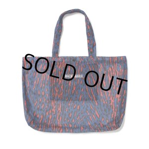 画像: WACKO MARIA/SPEAK EASY / LEOPARD MESH TOTE BAG（BLUE）［レオパードメッシュトートバッグ-25春夏］