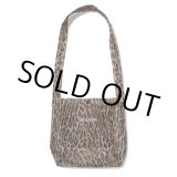 画像: WACKO MARIA/SPEAK EASY / LEOPARD MESH SHOULDER BAG（BEIGE）［レオパードメッシュショルダーバッグ-25春夏］