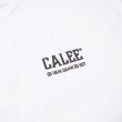 画像4: CALEE/× SHELTECH CALEE NATIONAL LOGO WIDE TEE（WHITE）［ワイドT-25春夏］ (4)