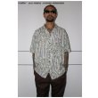 画像2: exodus/BIG BAMBOO HAWAIIAN SHIRT（GREY）［ビッグバンブーハワイアンシャツ-25春夏］ (2)