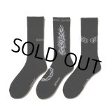 画像: ANTIDOTE BUYERS CLUB/3 Pack Socks（Black）