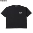 画像1: CALEE/× SHELTECH CALEE NATIONAL LOGO WIDE TEE（BLACK）［ワイドT-25春夏］ (1)