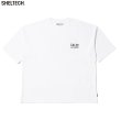 画像1: CALEE/× SHELTECH CALEE NATIONAL LOGO WIDE TEE（WHITE）［ワイドT-25春夏］ (1)
