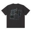 画像2: BlackEyePatch/GRAYSCALE LABEL PACK TEE（CHARCOAL） (2)
