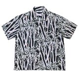 画像: exodus/BIG BAMBOO HAWAIIAN SHIRT（BLACK）［ビッグバンブーハワイアンシャツ-25春夏］