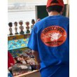 画像5: PORKCHOP/FIRE UP TEE（BLUE）［ファイヤーアップT-25春夏］ (5)