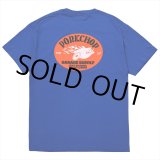 画像: PORKCHOP/FIRE UP TEE（BLUE）［ファイヤーアップT-25春夏］