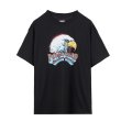 画像1: PORKCHOP/T-SHIRT EAGLE（×MASSES）（BLACK）［イーグルT-25春夏］ (1)