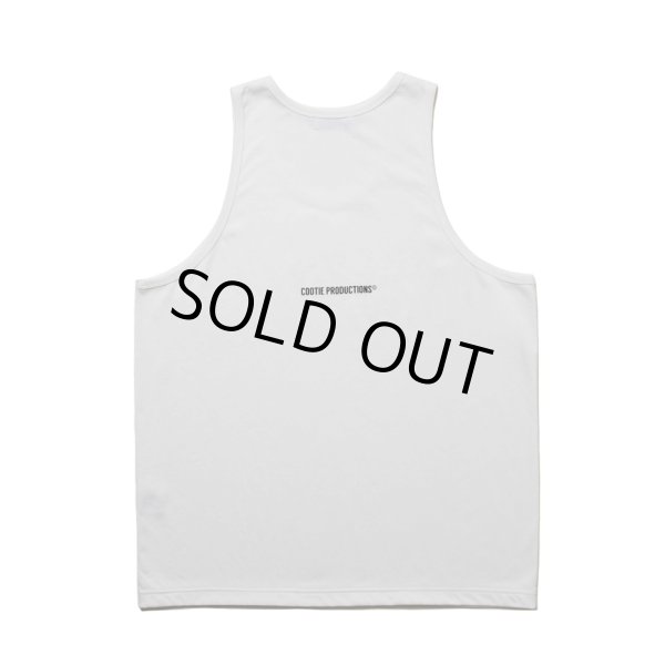画像1: COOTIE PRODUCTIONS/Dry Tech Jersey Tank Top（White）［ドライテックタンクトップ-25秋冬］ (1)