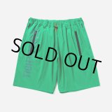 画像: TIGHTBOOTH/LABEL LOGO BOARD SHORTS（Green）［ボードショーツ-25夏］