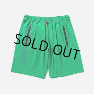 画像: TIGHTBOOTH/LABEL LOGO BOARD SHORTS（Green）［ボードショーツ-25夏］