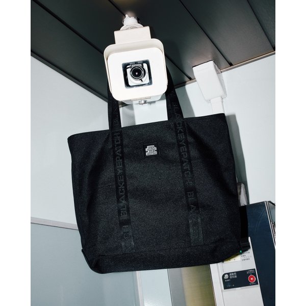 画像3: BlackEyePatch/JACQUARD TAPED TOTE BAG（BLACK） (3)