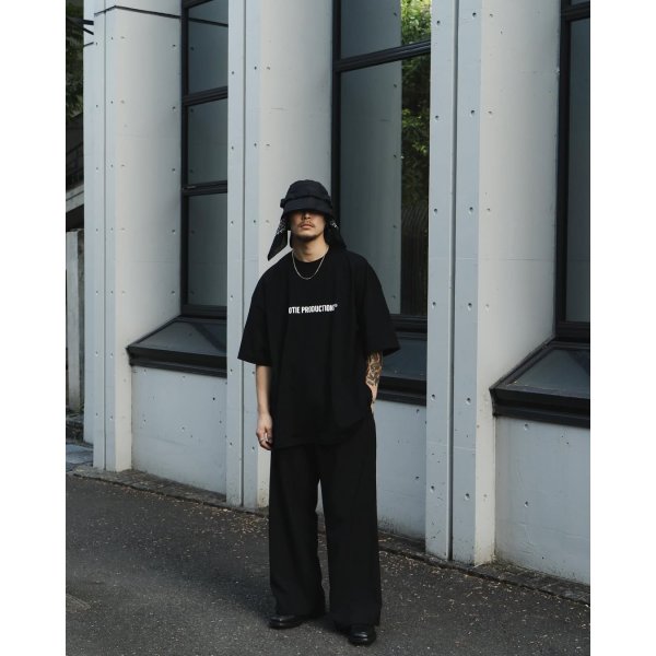 画像4: COOTIE PRODUCTIONS/N/C Jersey Print S/S Tee - 2（Black）［N/CジャージプリントT-25春夏］ (4)