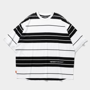 画像: TIGHTBOOTH/BORDER S/S T-SHIRT（White/Black）［ボーダーT-25夏］