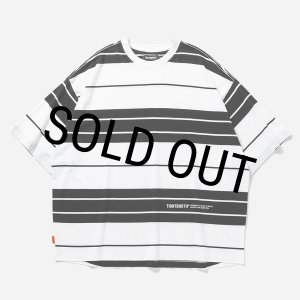 画像: TIGHTBOOTH/BORDER S/S T-SHIRT（White/Black）［ボーダーT-25夏］