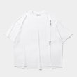 画像2: TIGHTBOOTH/STRAIGHT UP S/S T-SHIRT -Quick Drying-（White）［ストレートアップT-25夏］ (2)
