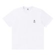 画像1: BlackEyePatch/SMALL CROSSBONE OG LABEL TEE（WHITE） (1)