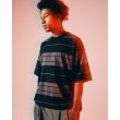 画像7: TIGHTBOOTH/BORDER S/S T-SHIRT（Black/Charcoal）［ボーダーT-25夏］ (7)