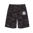 画像1: BlackEyePatch/SPRAYED OG LABEL BAGGY MESH SHORTS（BLACK CAMO） (1)