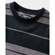 画像3: TIGHTBOOTH/BORDER S/S T-SHIRT（Black/Charcoal）［ボーダーT-25夏］ (3)
