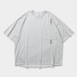 画像2: TIGHTBOOTH/STRAIGHT UP S/S T-SHIRT -Quick Drying-（Heather Grey）［ストレートアップT-25夏］ (2)