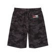 画像2: BlackEyePatch/SPRAYED OG LABEL BAGGY MESH SHORTS（BLACK CAMO） (2)