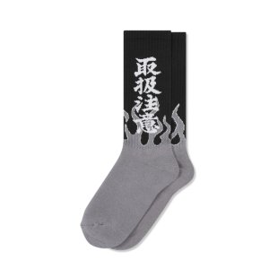 画像: BlackEyePatch/HWC FLAMES SOCKS（MULTI）