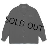 画像: WACKO MARIA/MR.BROTHERS CUT CLUB / 50'S SHIRT（BLACK）［50'Sシャツ-25春夏］