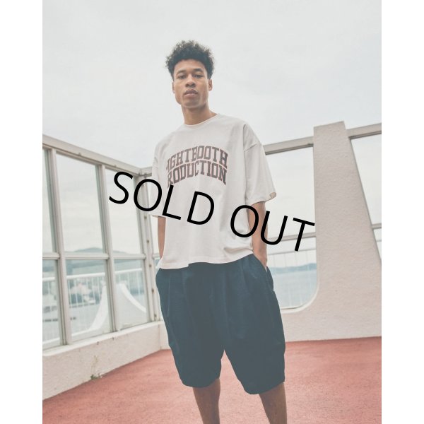 画像2: TIGHTBOOTH/COLLEGE S/S T-SHIRT（Grey）［カレッジT-25夏］ (2)