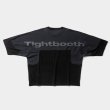 画像2: TIGHTBOOTH/3/4 SLEEVE SUZU T-SHIRT（Black）［クォータースリーブT-25夏］ (2)