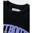 画像2: TIGHTBOOTH/COLLEGE S/S T-SHIRT（Black）［カレッジT-25夏］ (2)