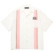 画像1: WACKO MARIA/MR.BROTHERS CUT CLUB / SWITCHING 50'S SHIRT（WHITE）［スイッチング50'Sシャツ-25春夏］ (1)