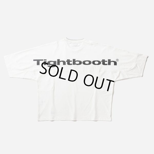 画像2: TIGHTBOOTH/3/4 SLEEVE SUZU T-SHIRT（White）［クォータースリーブT-25夏］ (2)