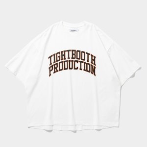 画像: TIGHTBOOTH/COLLEGE S/S T-SHIRT（White）［カレッジT-25夏］