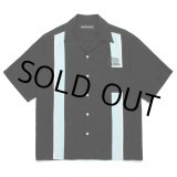画像: WACKO MARIA/MR.BROTHERS CUT CLUB / SWITCHING 50'S SHIRT（BLACK）［スイッチング50'Sシャツ-25春夏］