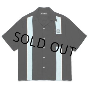 画像: WACKO MARIA/MR.BROTHERS CUT CLUB / SWITCHING 50'S SHIRT（BLACK）［スイッチング50'Sシャツ-25春夏］